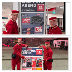 Lange Segmüller Shopping Nacht mit den PAGEN.